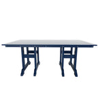 Polytrends Altura 7-Piece Poly Eco-Friendly All Weather Outdoor Dining Set with Armchairs