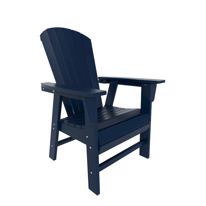 Polytrends Altura 7-Piece Poly Eco-Friendly All Weather Outdoor Dining Set with Armchairs