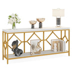 70.9 Inche Extral Long Console Sofa Accent Table for Entryway Living Room
