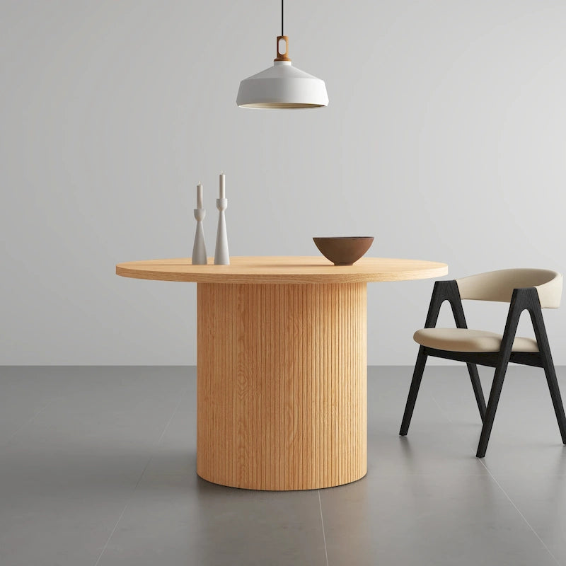 Round Pedestal Dining Table