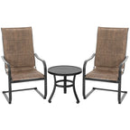 Outdoor Textilene Dining Set with 1.57 Umbrella Hole
