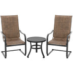 Outdoor Textilene Dining Set with 1.57 Umbrella Hole