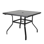 Outdoor Textilene Dining Set with 1.57 Umbrella Hole