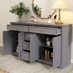 Bookcase Storage Cabinet Lacquered Buffet Sideboard Dresser
