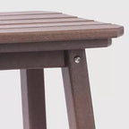 WestinTrends Malibu 24 All Weather Hdpe Outdoor Patio Square Backless Counter Stool (Set of 3)