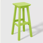 WestinTrends Malibu 29" Sgabello da bar quadrato senza schienale per esterni in HDPE per tutte le stagioni (set da 2)