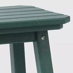 WestinTrends Malibu 24 All Weather Hdpe Outdoor Patio Square Backless Counter Stool (Set of 2)