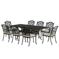 8 - Person Rectangular Outdoor Dining Set with Cushions