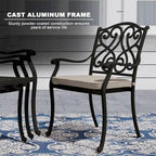 8 - Person Rectangular Outdoor Dining Set with Cushions