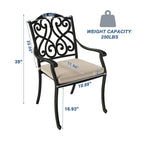8 - Person Rectangular Outdoor Dining Set with Cushions