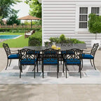 8 - Person Rectangular Outdoor Dining Set with Cushions
