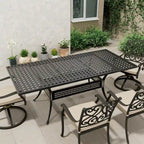 8 - Person Rectangular Outdoor Dining Set with Cushions