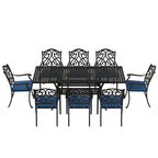 8 - Person Rectangular Outdoor Dining Set with Cushions