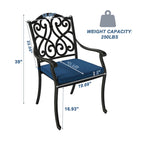 8 - Person Rectangular Outdoor Dining Set with Cushions