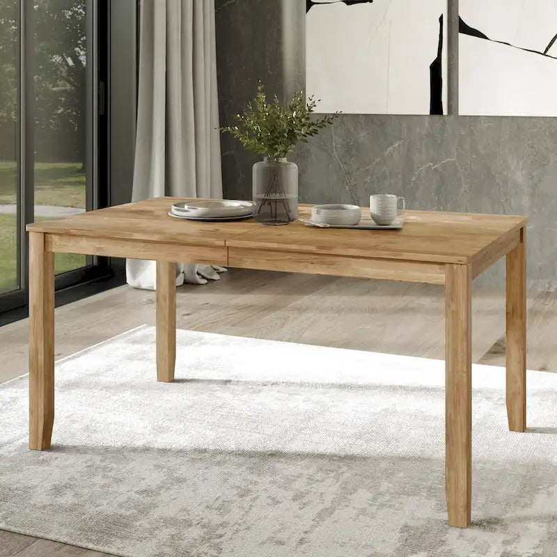 CraftPorch Farmhouse Style 7-piece Wooden Dining Set