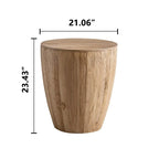 Bucket Shaped Coffee Table Set of Two Pieces