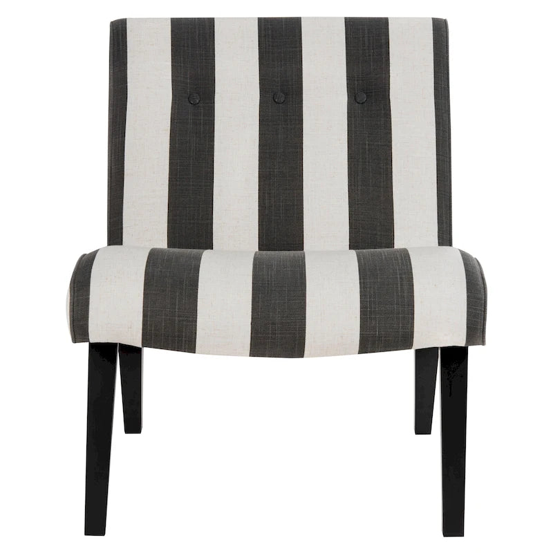 SAFAVIEH Sibille Mid-Century Forest Green Chair - 25.2 x 29.9 x 30.7 - 25Wx30Dx31H