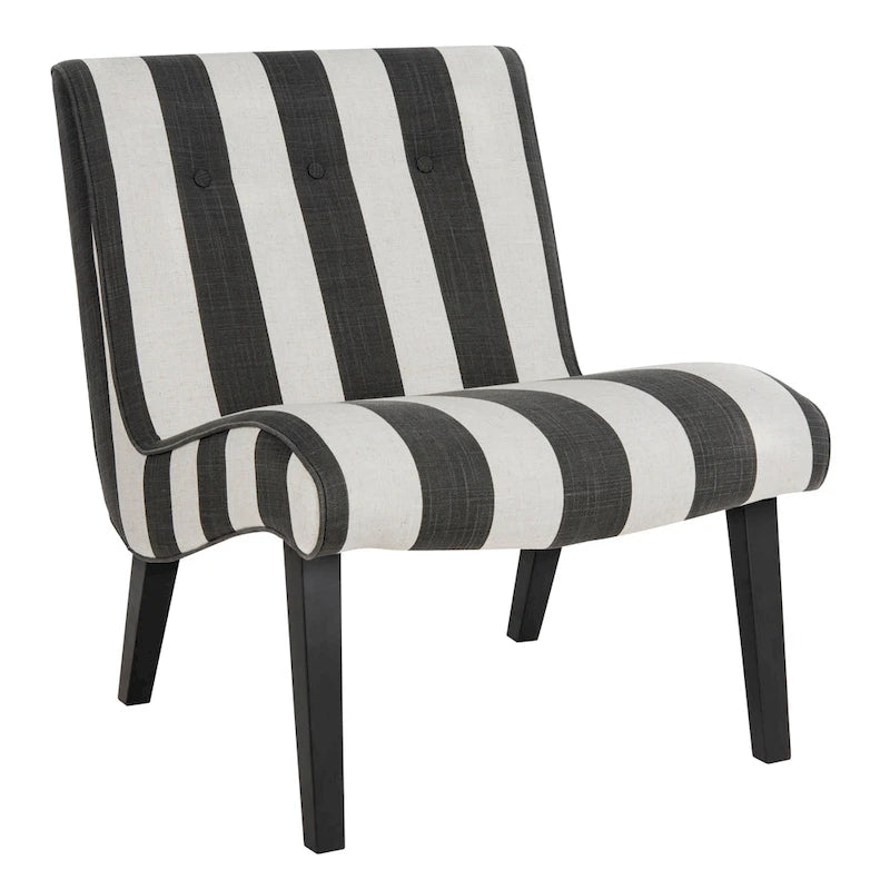 SAFAVIEH Sibille Mid-Century Forest Green Chair - 25.2 x 29.9 x 30.7 - 25Wx30Dx31H