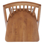 SAFAVIEH Orelia 19 Inch Black Spindle Dining Chair (Set of 2) - 21Wx22Dx34H
