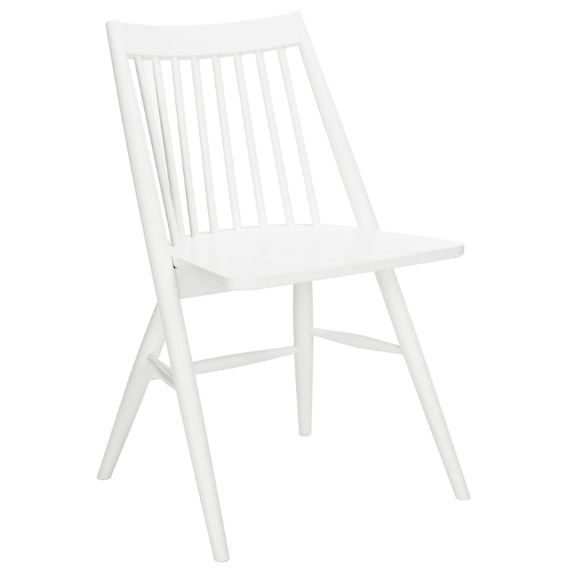 SAFAVIEH Orelia 19 Inch Black Spindle Dining Chair (Set of 2) - 21Wx22Dx34H