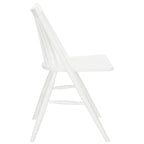 SAFAVIEH Orelia 19 Inch Black Spindle Dining Chair (Set of 2) - 21Wx22Dx34H