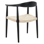 Besse Foc Twist Accent Chair - 24.8 W x 18.9 L x 30.7 H - 25Wx19Dx31H