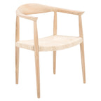 Besse Foc Twist Accent Chair - 24.8 W x 18.9 L x 30.7 H - 25Wx19Dx31H
