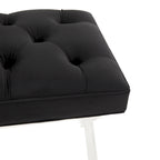 SAFAVIEH Couture Ketevan Tufted Acrylic Bench - 48 In W x 18 In D x 18 In H - 48Wx18Dx18H