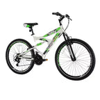 Bicicletta da montagna Titan Pathfinder da uomo 21 velocità per tutti i terreni con doppia sospensione