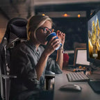 FDW Sedia da Gaming Sedia da Scrivania Sedia da Ufficio Direzionale Schienale Alto in Pelle Sintetica Sedia da Computer da Corsa con Supporto Lombare Poggiapiedi