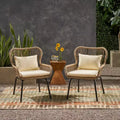 Christopher Knight Home Sedona Outdoor Rope Club Chairs with Cushions (Set of 2)