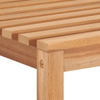 vidaXL Solid Wood Teak Patio Dining Set Garden Outdoor Table Chair 3/4/5/7/9 Piece