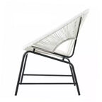Christopher Knight Home Nusa Outdoor Rattan and Metal Acapulco Weave Club Chairs (Set of 2)