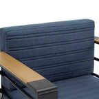 Christopher Knight Home Giovanna Outdoor Aluminum and Faux Wood Club Chair (Set of 2)