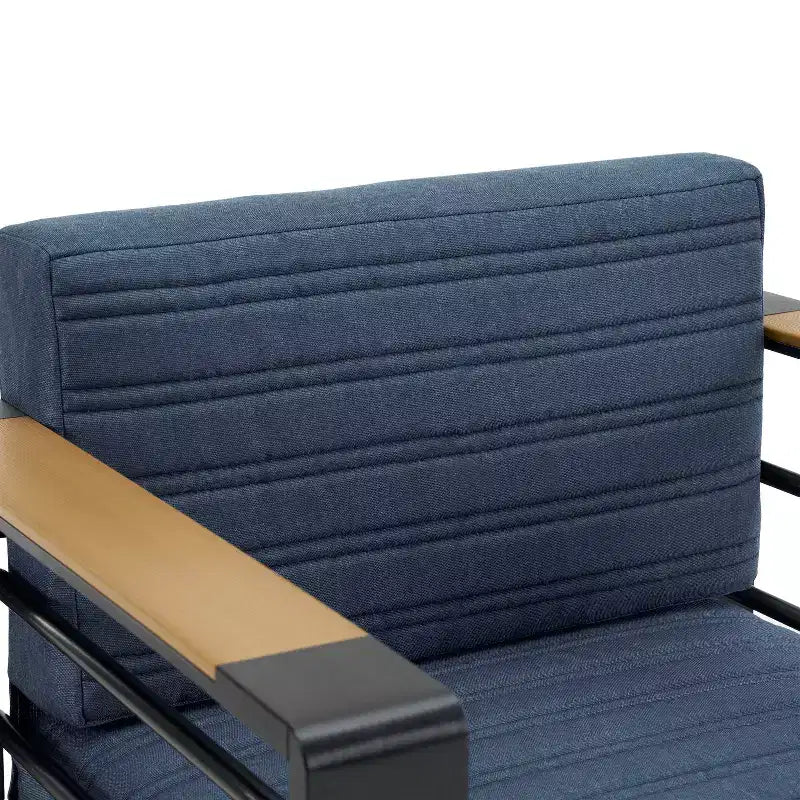 Christopher Knight Home Giovanna Outdoor Aluminum and Faux Wood Club Chair (Set of 2)