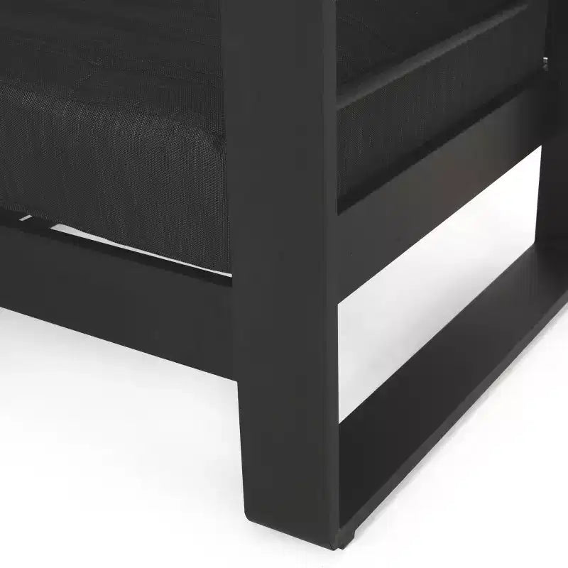 Christopher Knight Home Giovanna Outdoor Aluminum and Faux Wood Club Chair