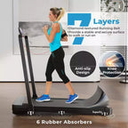 Tapis Roulant Pieghevole 2 in 1 Costway con Telecomando, Controllo tramite APP e Display a LED