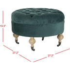 Shaunna Round Ottoman