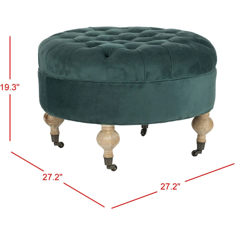Shaunna Round Ottoman