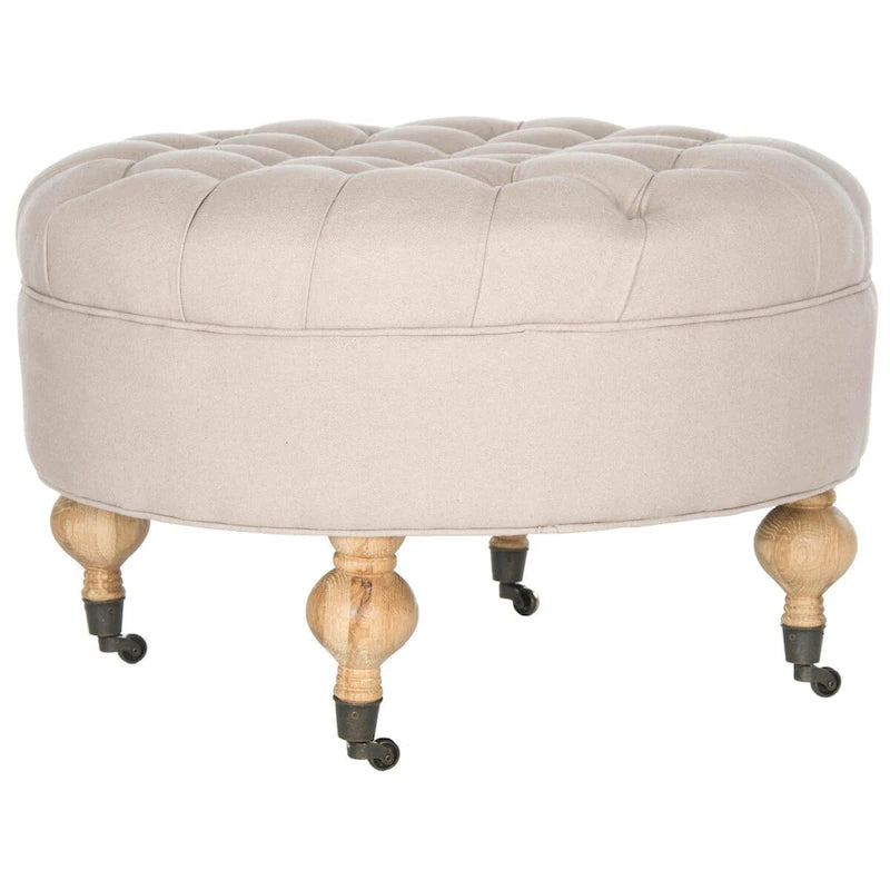 Shaunna Round Ottoman