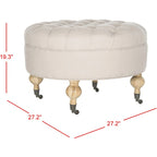 Shaunna Round Ottoman