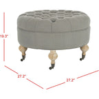 Shaunna Round Ottoman
