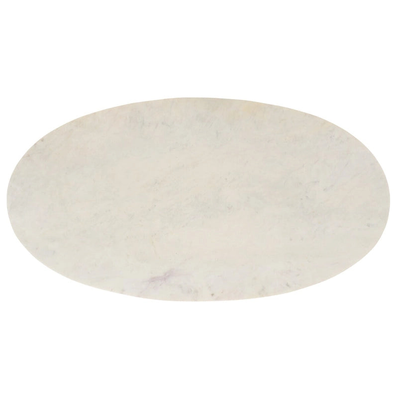 SAFAVIEH Florine Marble Coffee Table (Fully Assembled) - 39 In. W x 21 In. D x 18.3 In. H - 39Wx21Dx18H