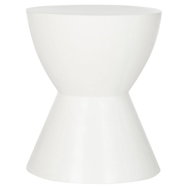 SAFAVIEH Elektra Concrete Indoor/Outdoor Accent Table - 14.9 x 14.9 x 17.7 - 15Wx15Dx18H