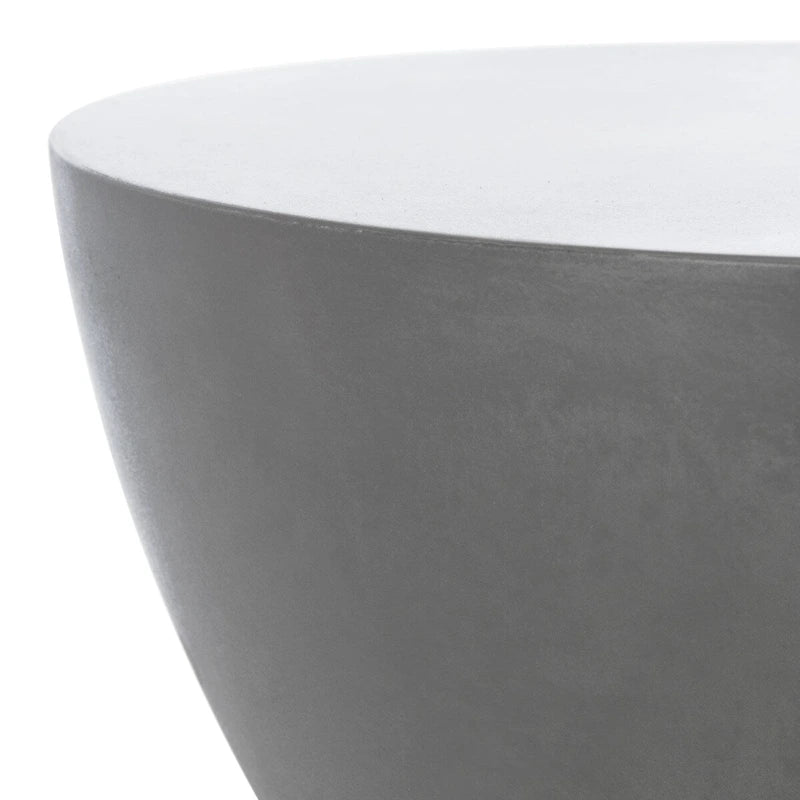 SAFAVIEH Elektra Concrete Indoor/Outdoor Accent Table - 14.9 x 14.9 x 17.7 - 15Wx15Dx18H
