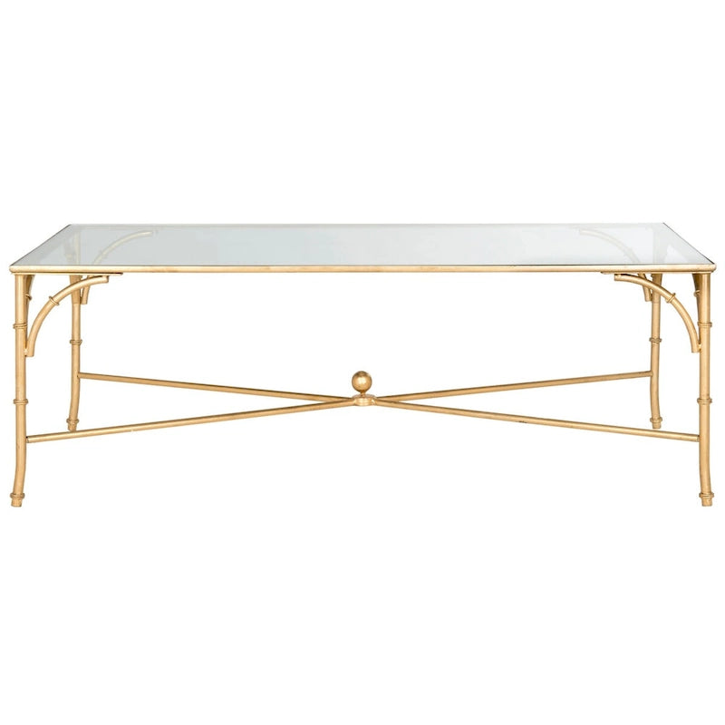 Telke Gold Coffee Table - 50 x 26 x 18 - 50Wx26Dx18H
