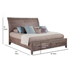 Letto contenitore Asher Sleigh