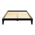 Yume Solid Wood Platform Bed with Japanese Joinery