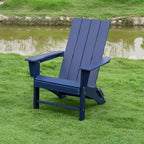 GARPROVM Sedia Adirondack Pieghevole in HDPE Aggiornata, Resistente alle Intemperie, per Esterni