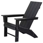 GARPROVM Upgraded Folding HDPE Adirondack Chair Weather-Resistant Outdoor Patio Chair